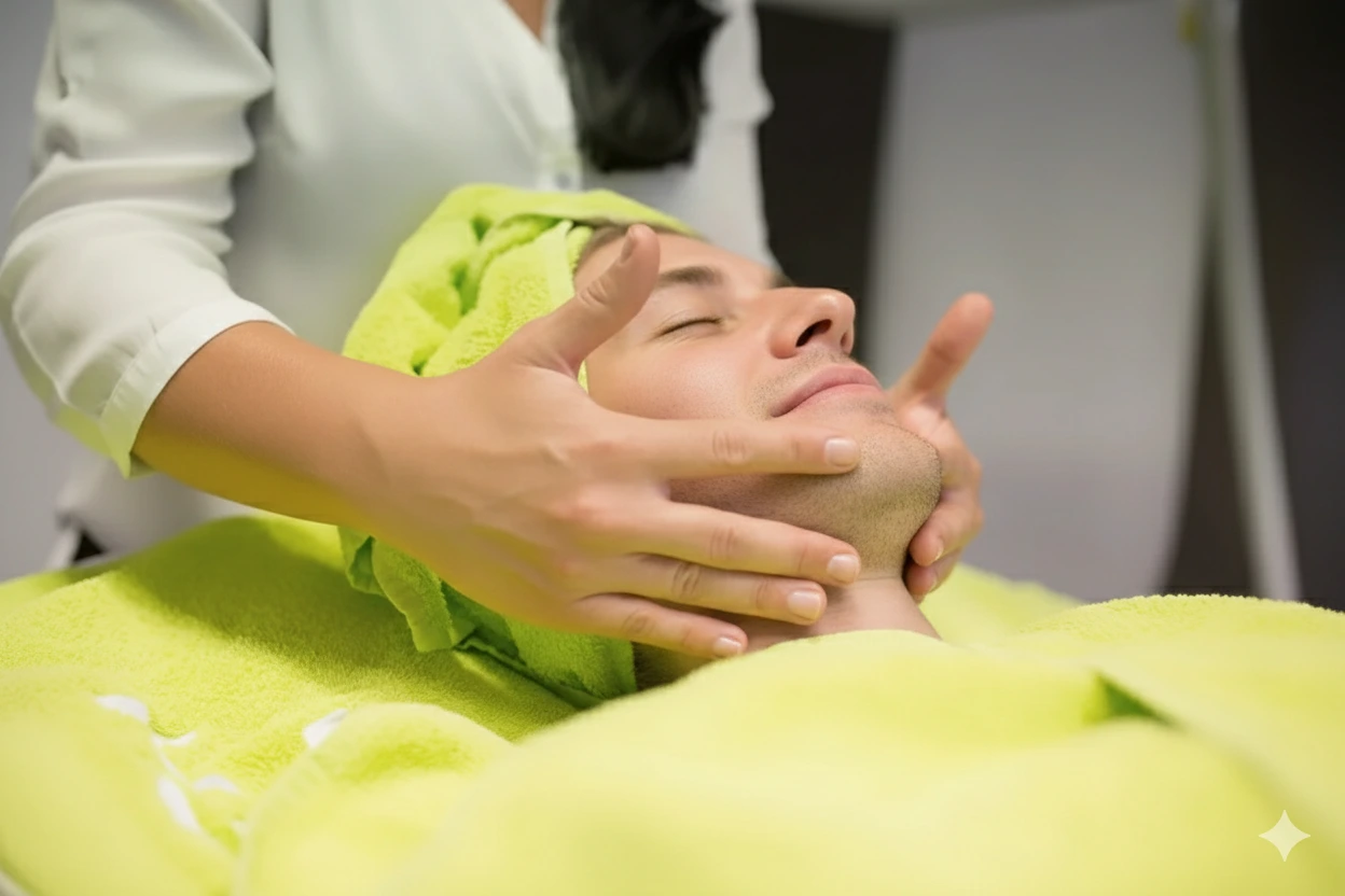 Gesichtsbehandlungen für Herren bei H2 Beautylounge Bad Nauheim